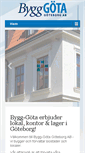 Mobile Screenshot of bygg-gota.se